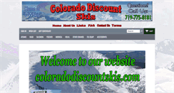 Desktop Screenshot of coloradodiscountskis.com